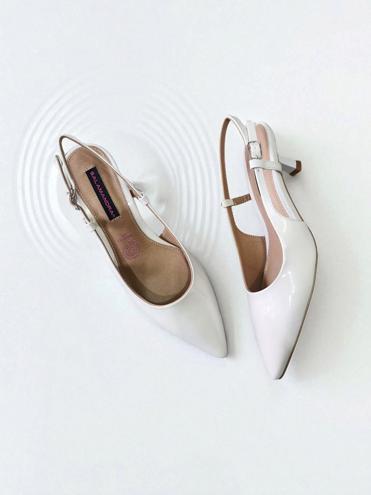 Zapatilla Salamandra Hielo Charol