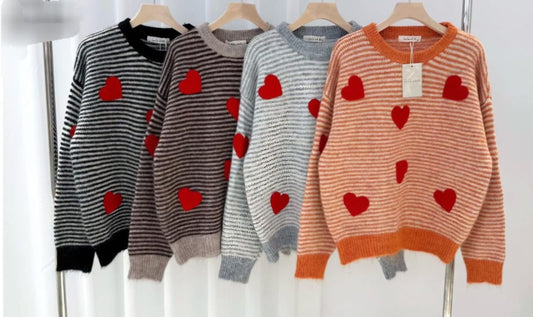 Suéter corazones