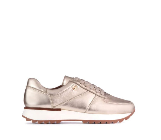 Tenis Gillio piel platino