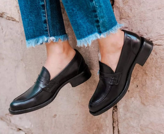 Mocasin de piel GINO