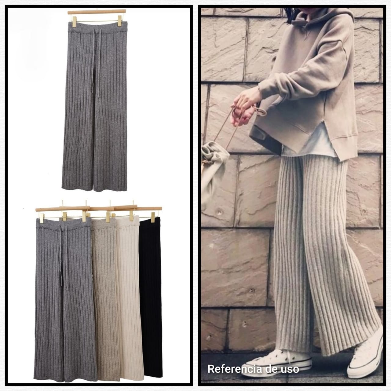 Pantalón de punto