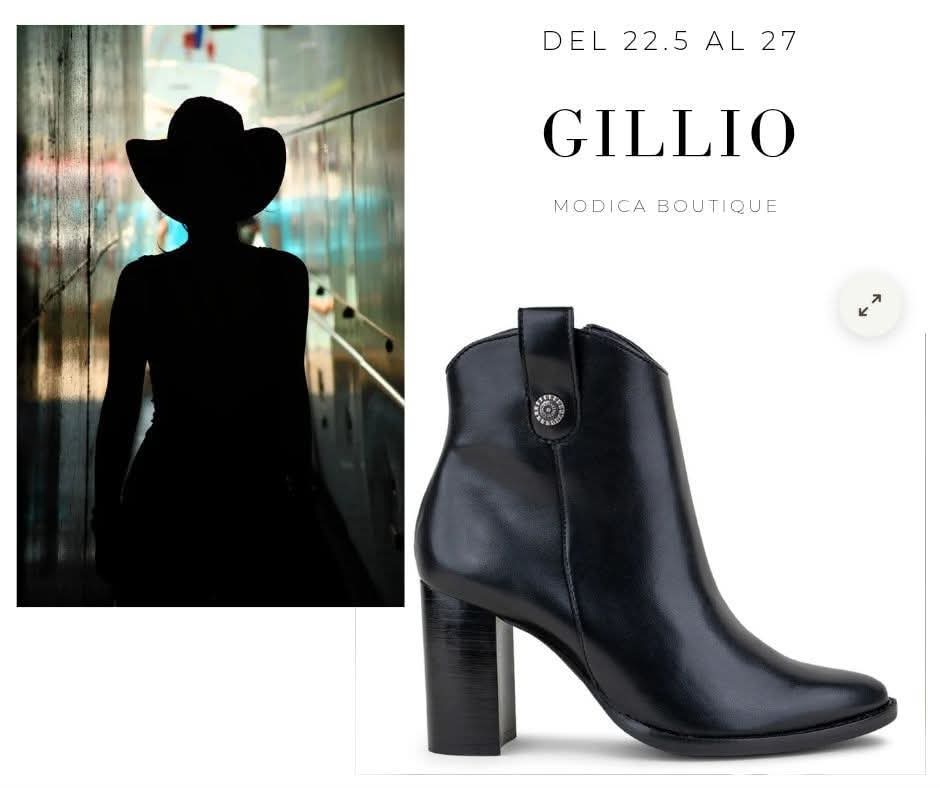 Botín Gillio Felisa Negro